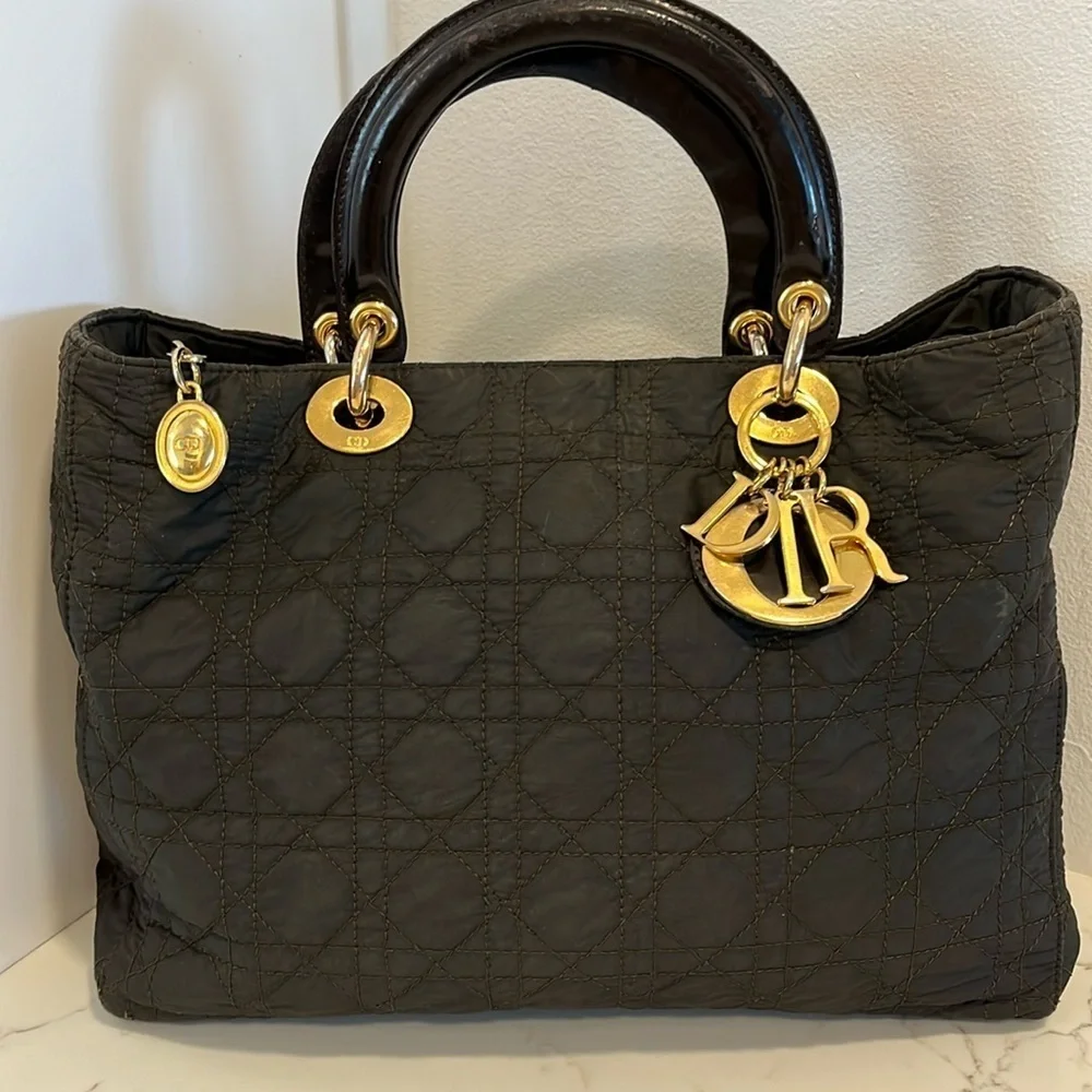 Christian Dior Nylon Handbag